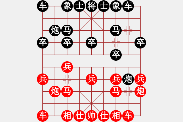 象棋棋谱图片：爱迪牙 王文君 负 佐佐木 游原硕 - 步数：10 