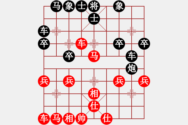象棋棋谱图片:我的网上实战2008年5月7日双直车借将力妙杀 - 步数:30 象棋棋谱图片:我的网上实战2008年5月7日双直车借将力妙杀 - 步数:30