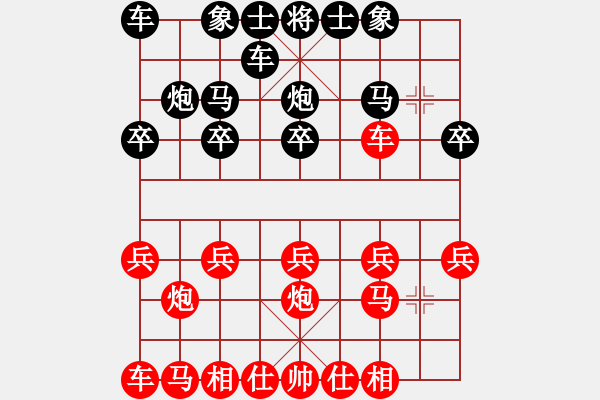象棋棋谱图片:003-顺炮横车破直车沉炮局 - 步数:10 象棋棋谱图片:003-顺炮横车破直车沉炮局 - 步数:10