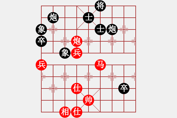 象棋棋谱图片:广西壮族自治区 闵仁 和 辽宁省 关文晖 - 步数:80 象棋棋谱图片:广西壮族自治区 闵仁 和 辽宁省 关文晖 - 步数:80