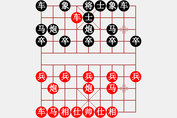 象棋棋谱图片:第3局攻直车守河再补士角炮 - 步数:10 象棋棋谱图片:第3局攻直车守河再补士角炮 - 步数:10