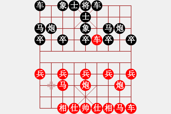 象棋棋谱图片:“洞”字 第一局 - 步数:10 象棋棋谱图片:“洞”字 第一局 - 步数:10