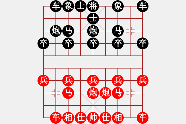 象棋棋谱图片:我的网上实战2008年4月12日对方打错算盘之得车却丢命 - 步数:10 象棋棋谱图片:我的网上实战2008年4月12日对方打错算盘之得车却丢命 - 步数:10