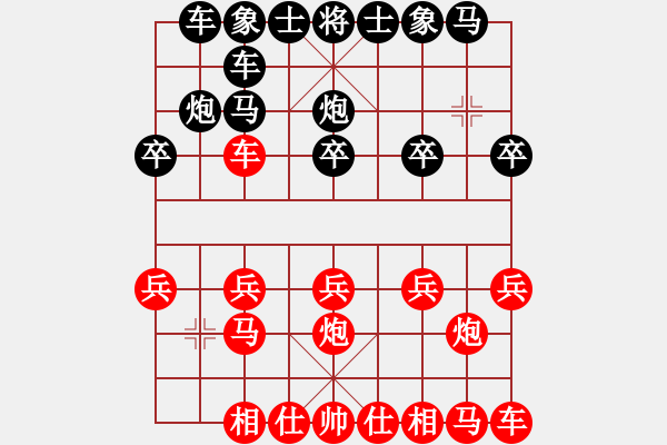 象棋棋谱图片：一心一意【640324983】后胜业5第21:局2022-11-12 - 步数：10 