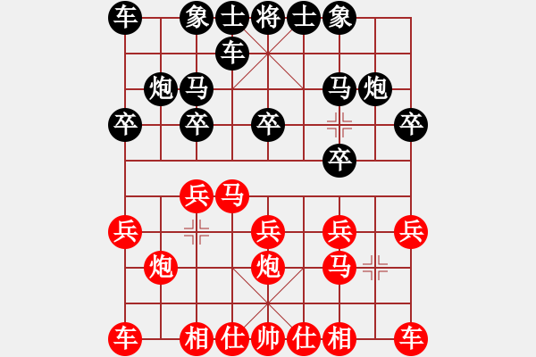 象棋棋谱图片：弈乘初集内编侠逊弈乘初集第二十一局 扬州张锦荣(先) 平阳谢侠逊(胜) - 步数：10 