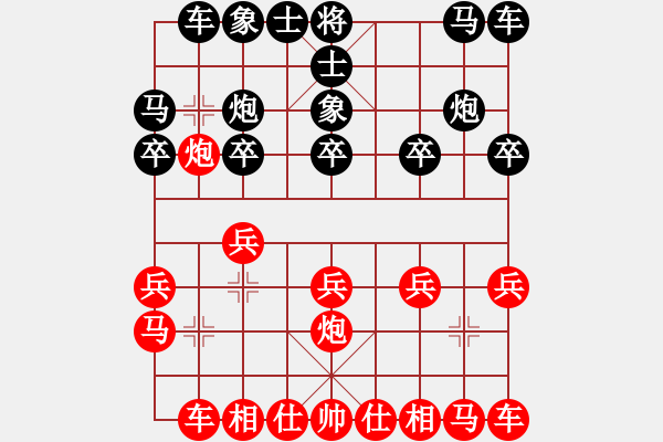 象棋棋谱图片：河南楚河汉界弈强队 汪洋 先胜 四川成都懿锦金弈队 许文章 - 步数：10 