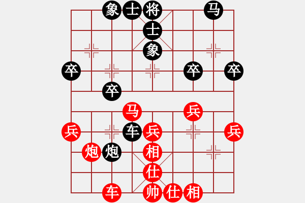 象棋棋谱图片:河北省象棋名人赛 - 步数:30 象棋棋谱图片:河北省象棋名人赛 - 步数:30