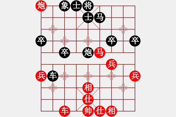 象棋棋谱图片:河北省象棋名人赛 - 步数:40 象棋棋谱图片:河北省象棋名人赛 - 步数:40