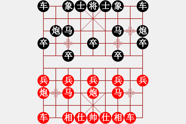 象棋棋谱图片：精妙绝伦棋谱分析器 - 步数：10 